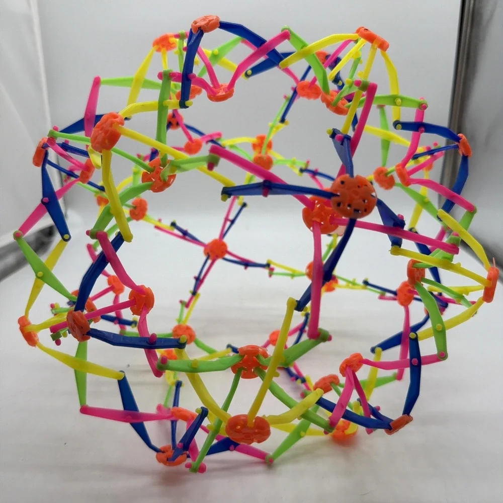 Hoberman Mini Sphere NEON Expanding 6